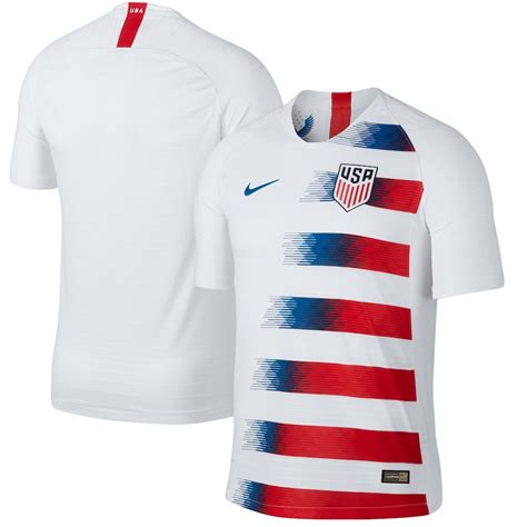 usmnt nike 2018 home replica stadium blank jersey